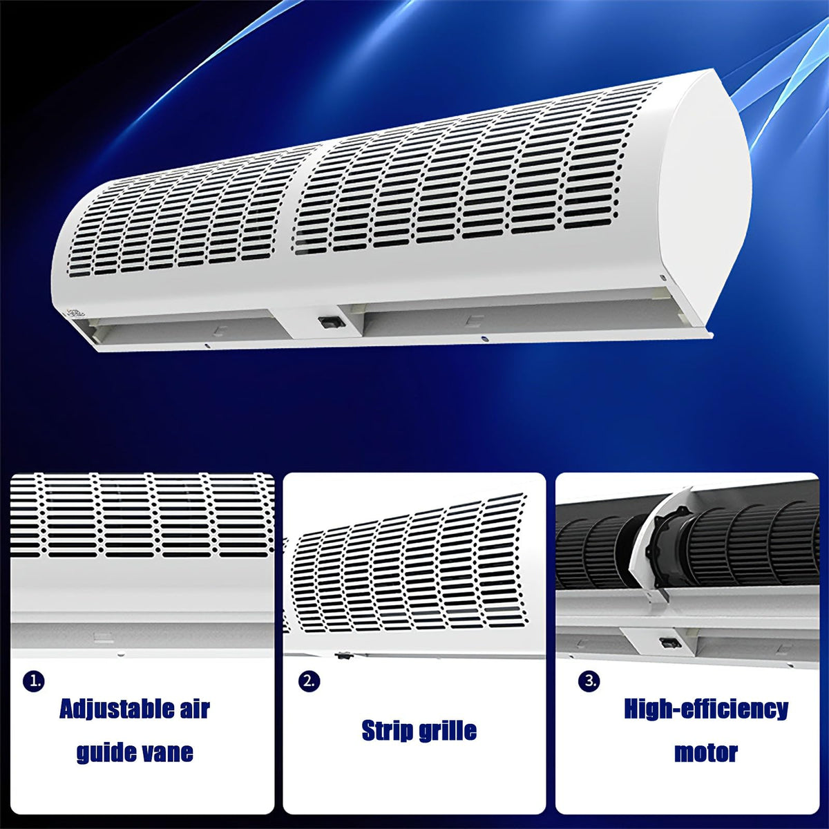Wall-Mounted Commercial Air Curtain W6942