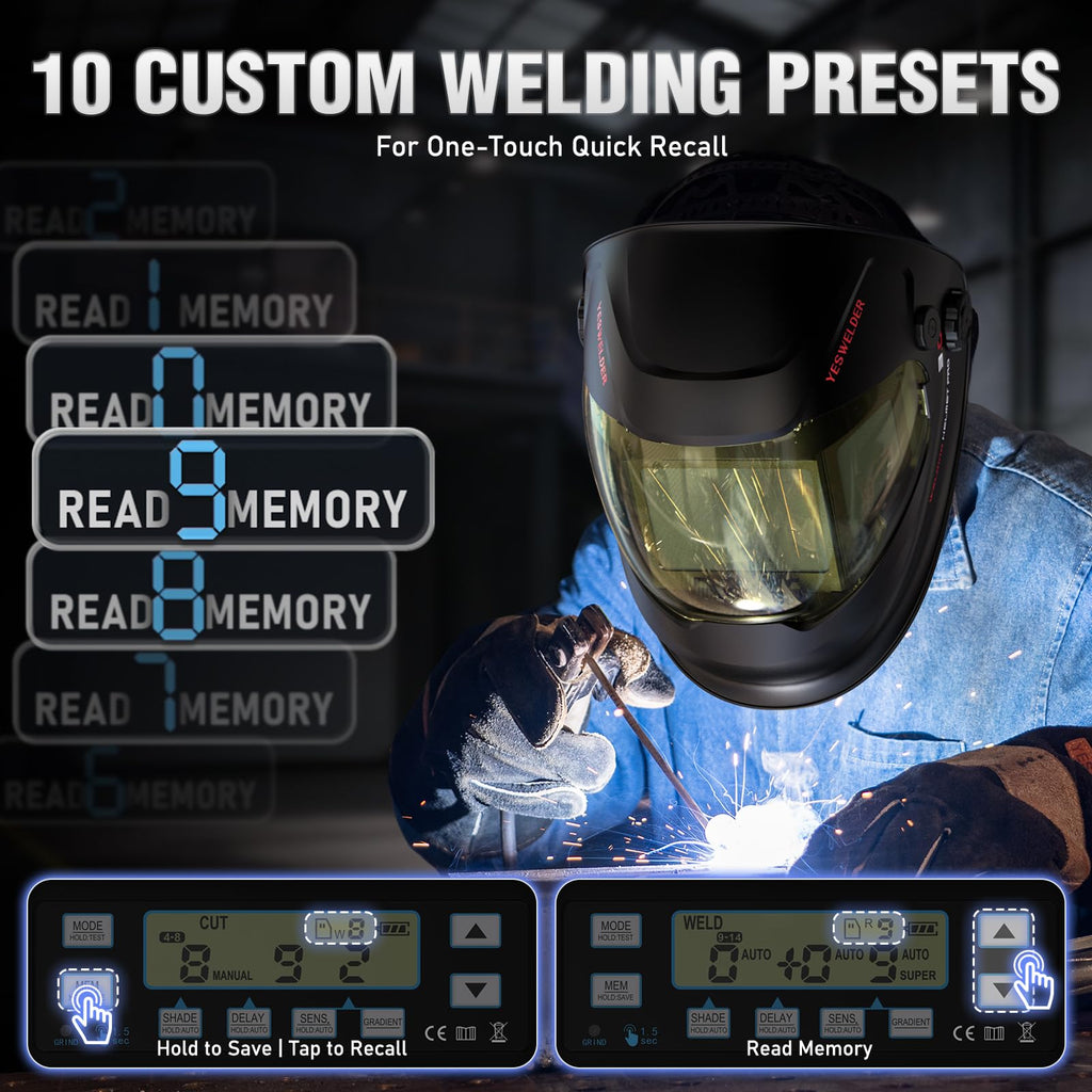 Auto-Adjust Welding Helmet Q78671