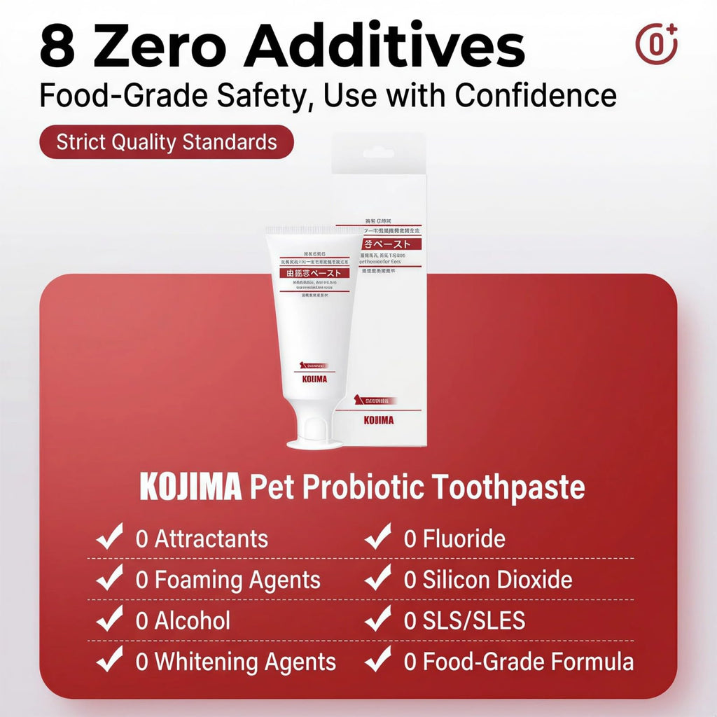 Tuna Flavor Toothpaste 1.35 oz with Toothbrush & Finger Brush G773