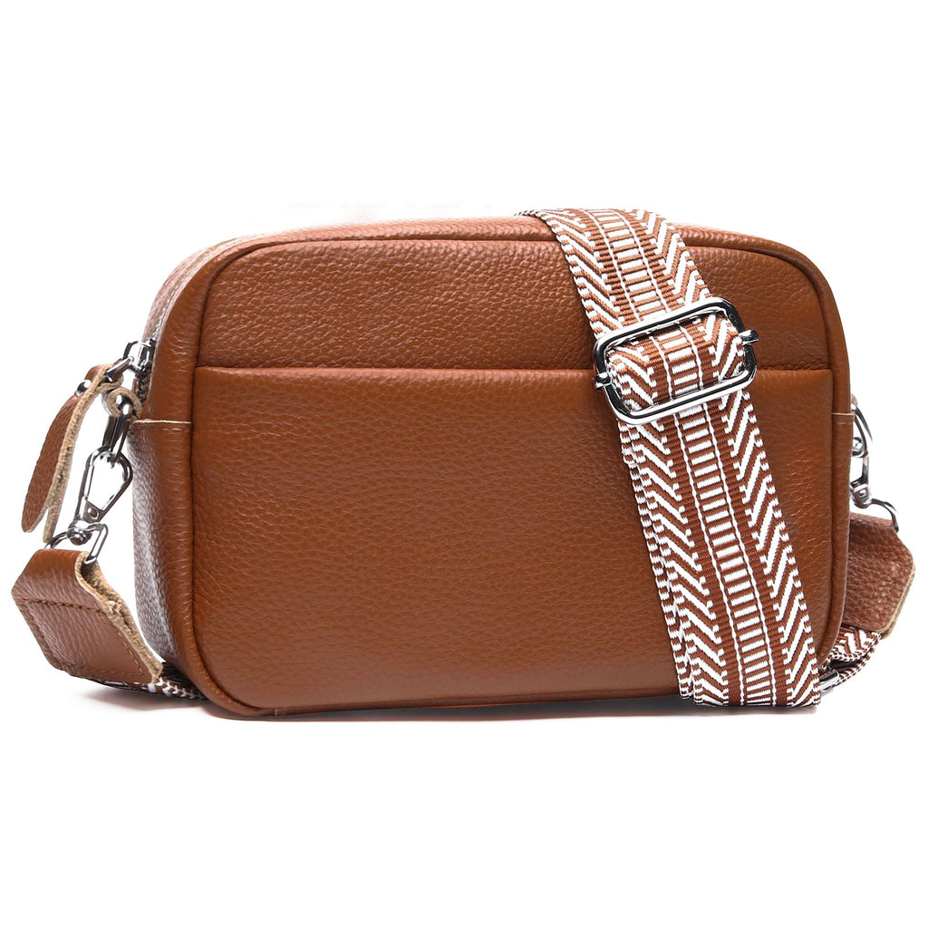 Small Leather Crossbody Bag Z877