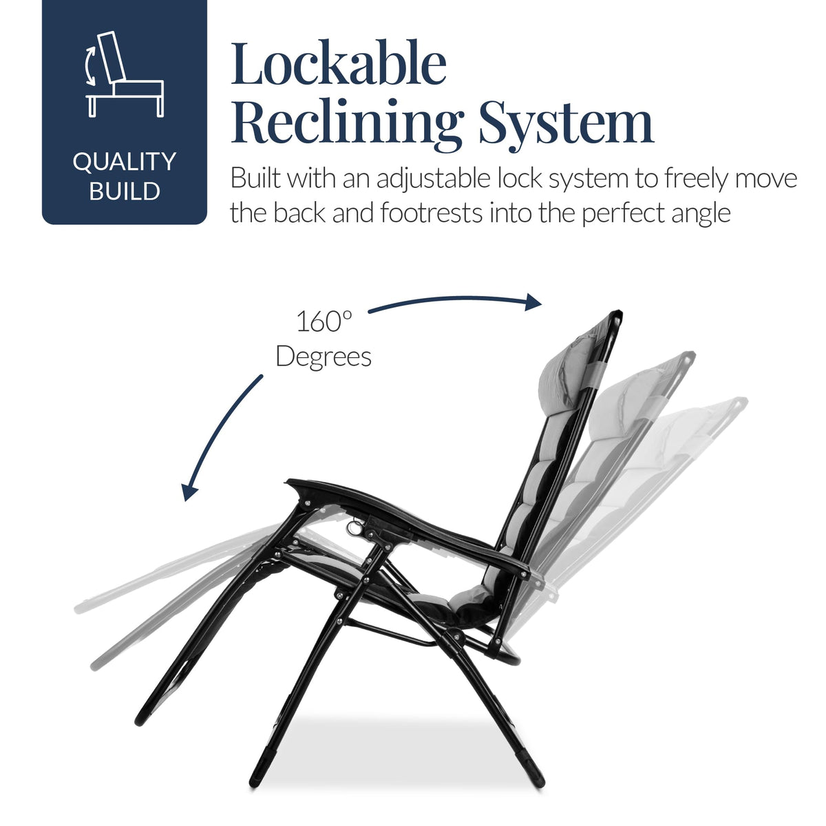 Oversized Padded Zero Gravity Chair Recliner K730
