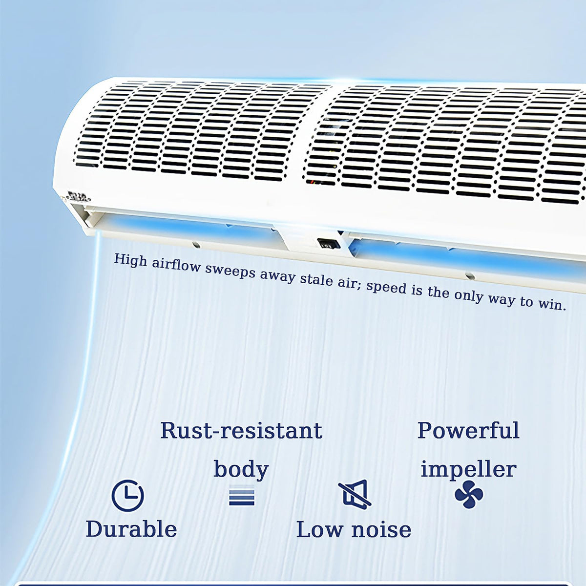 Wall-Mounted Commercial Air Curtain W6942