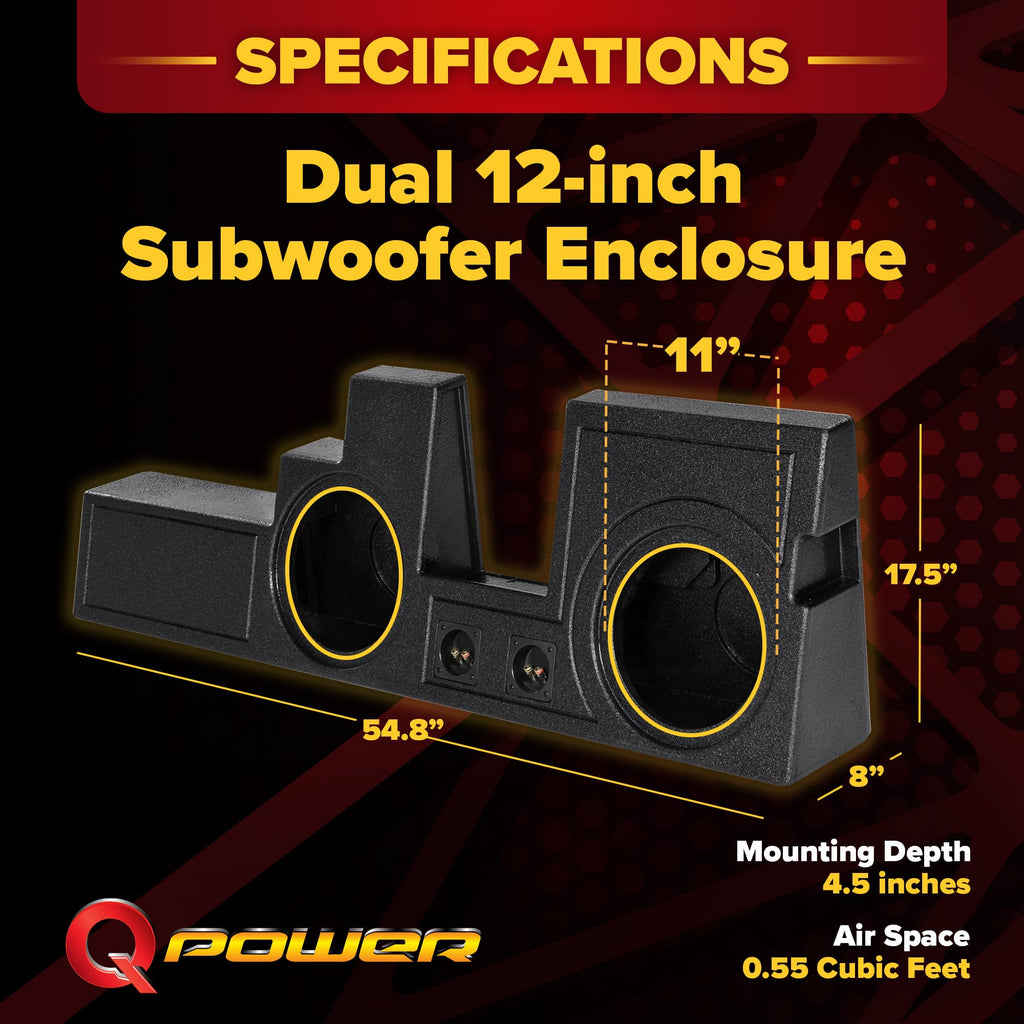 Dual 12" Ported Subwoofer Box S2758