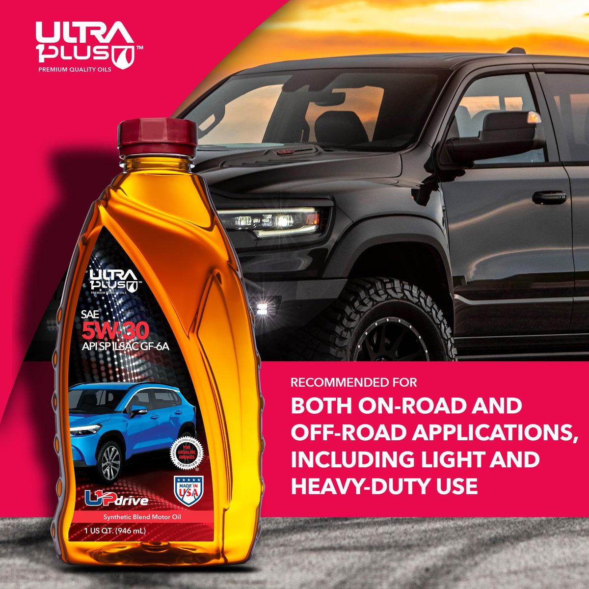 5W-30 Synthetic Blend Motor Oil L7294