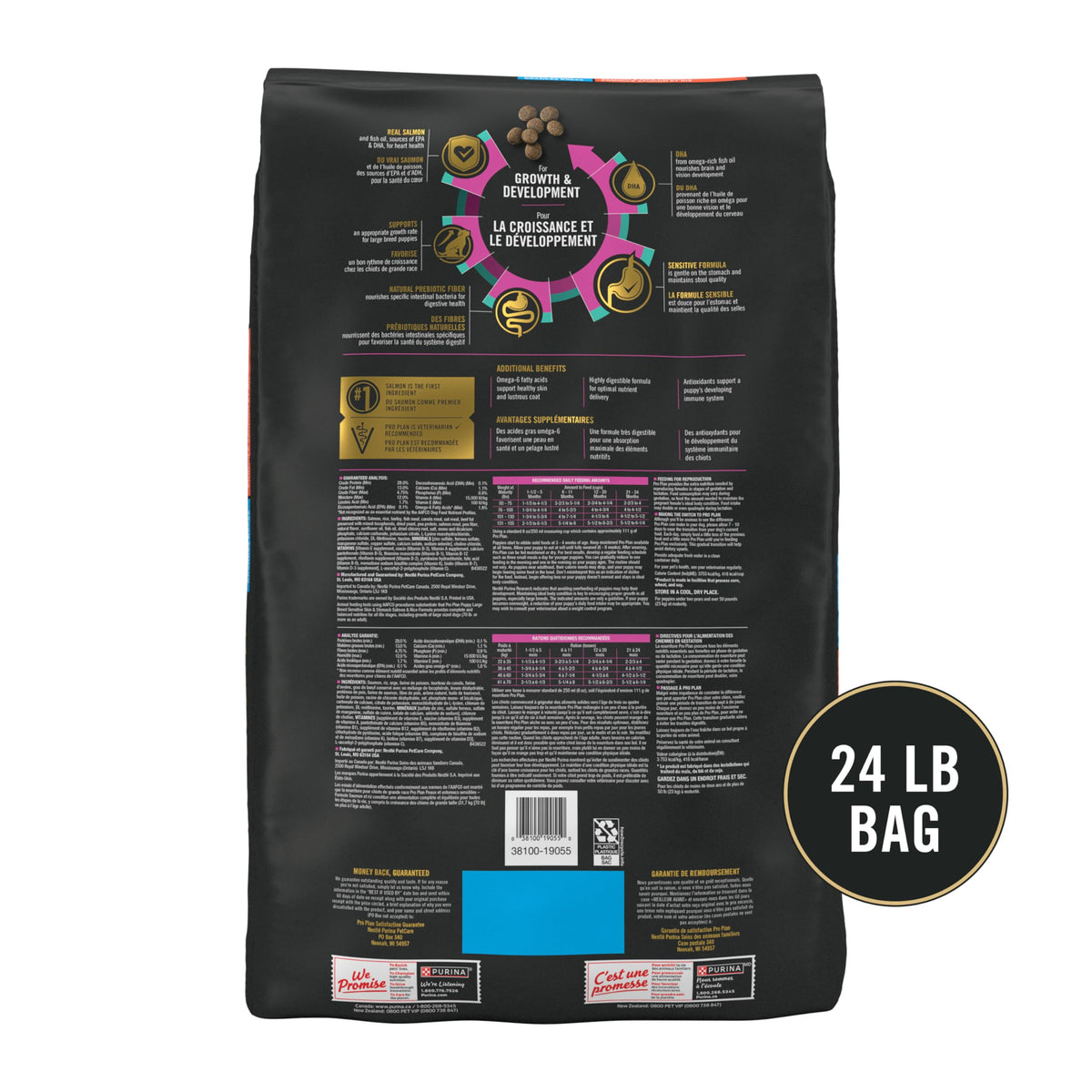 Sensitive Skin & Stomach Puppy Dog Food 24 lb Bag R95743