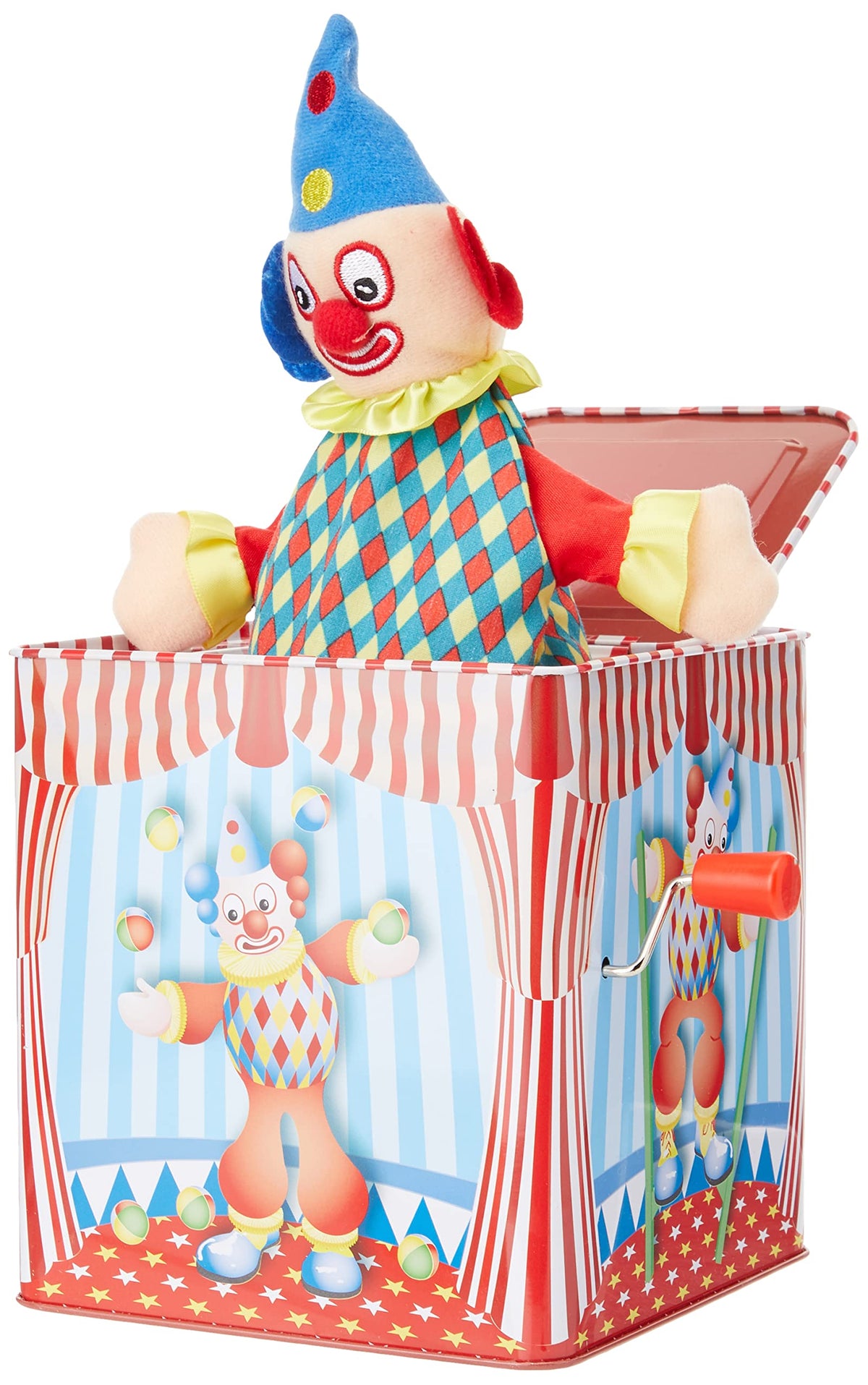 Clown Jack in The Box Tin Toy T84728
