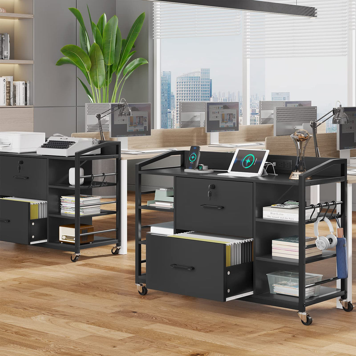 44" File Cabinet with Lock O9840