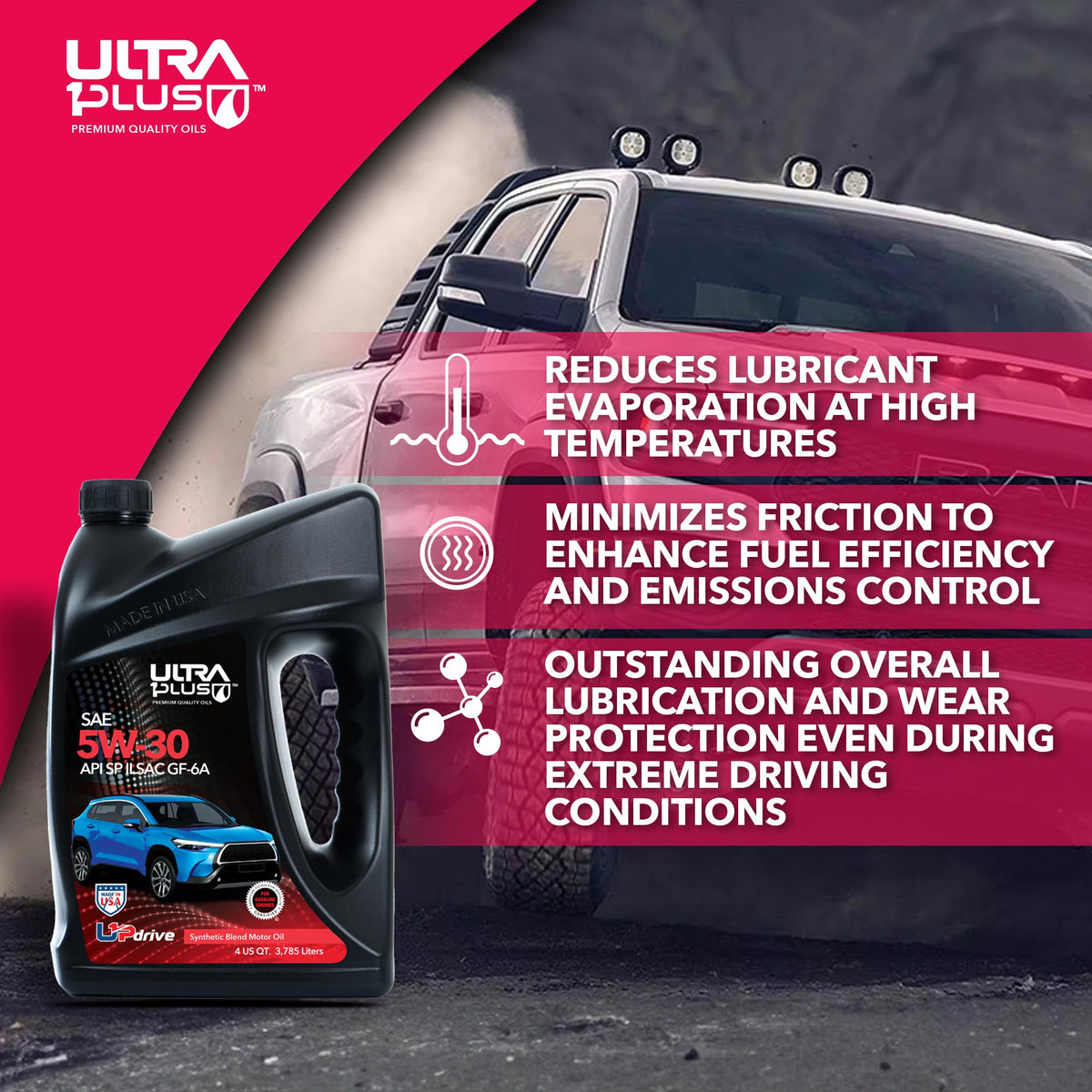 5W-30 Synthetic Blend Motor Oil L7294