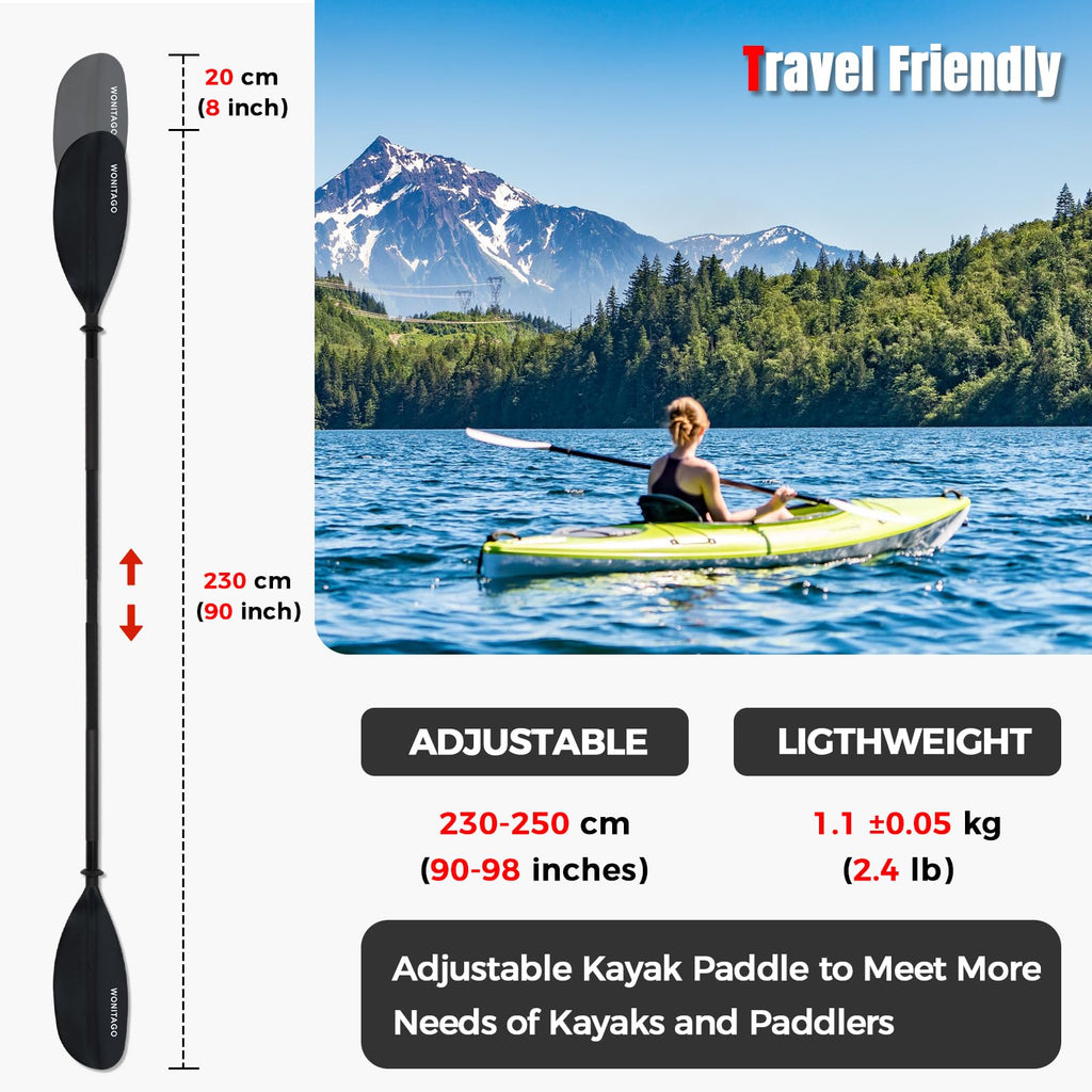 Adjustable Lightweight Kayak Paddle J85813