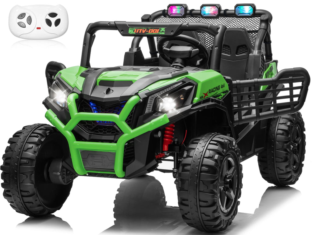Green 2-Seater Ride On Car Truck D70201