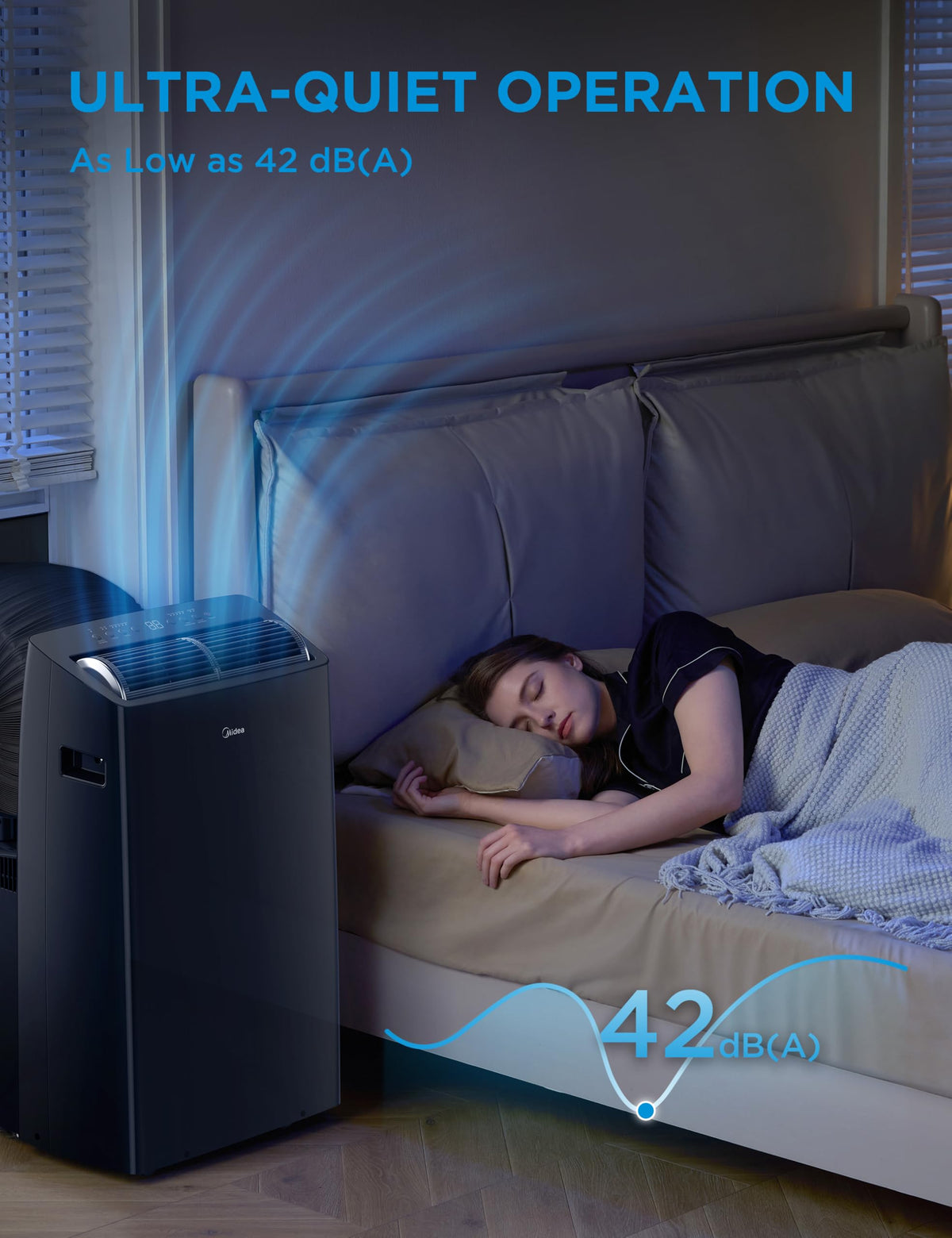 14,000 BTU Portable Air Conditioner with Heat H8876