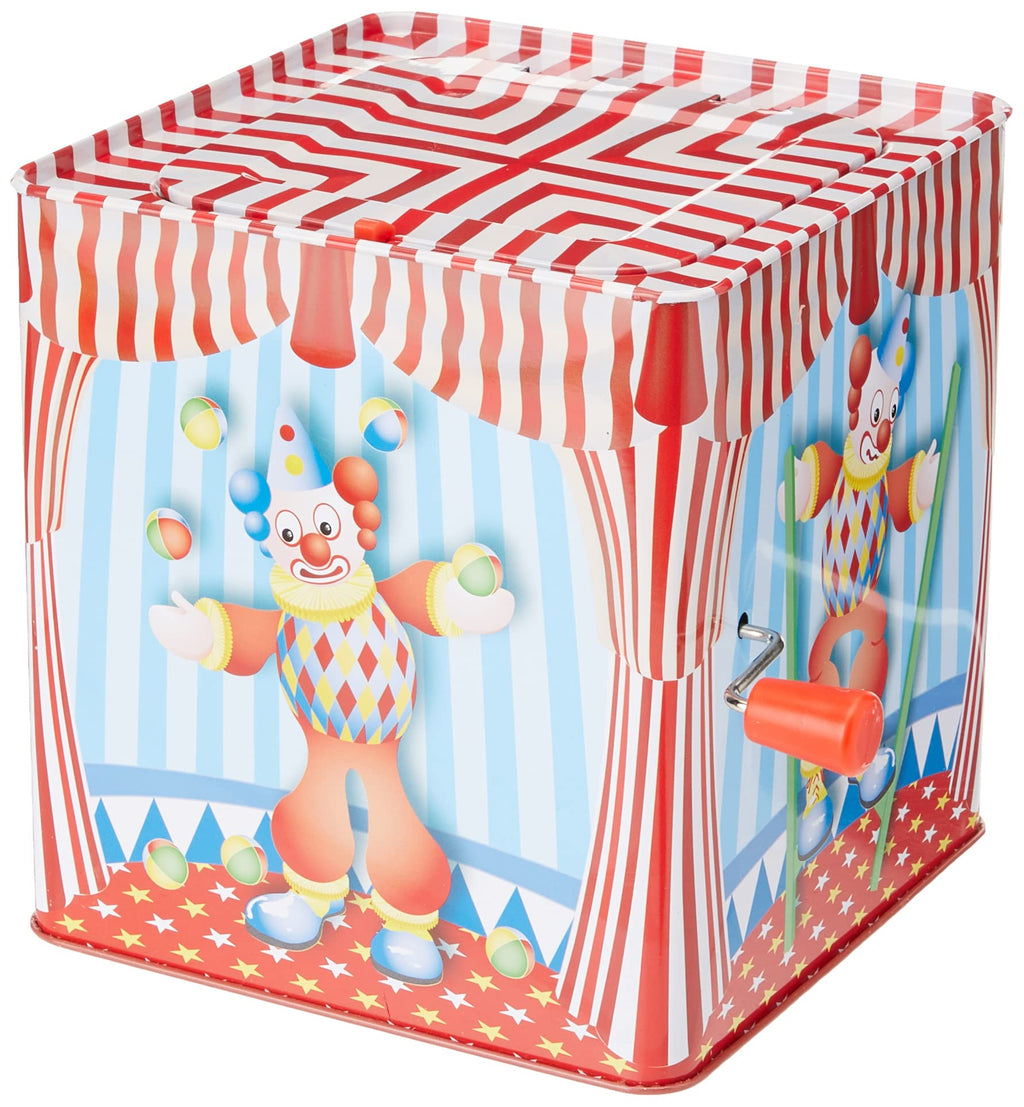 Clown Jack in The Box Tin Toy T84728