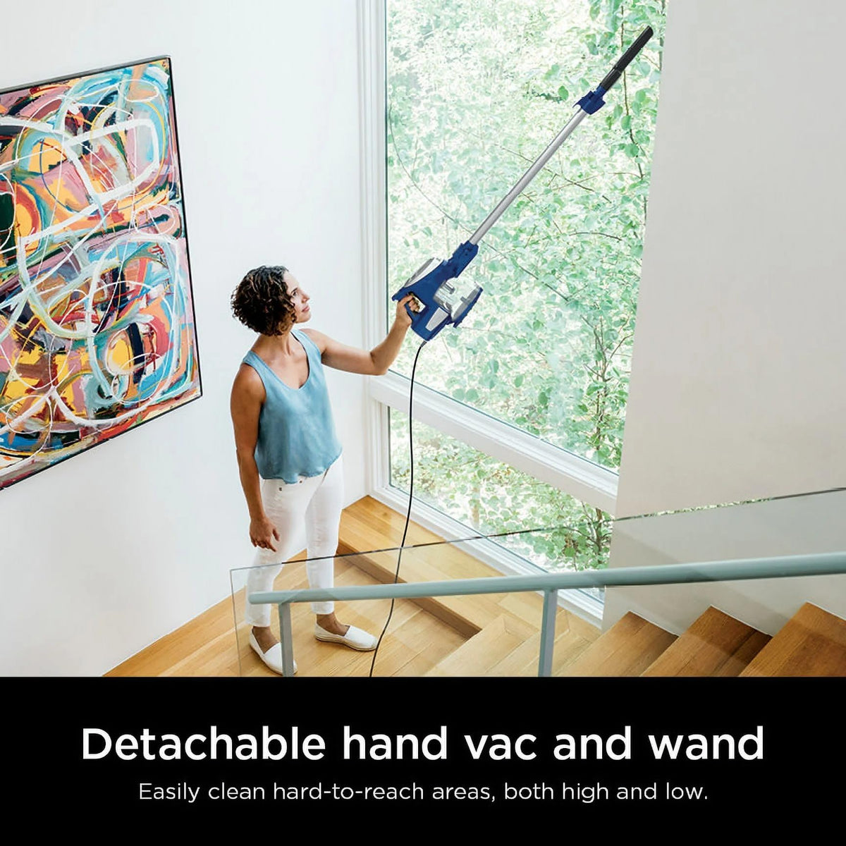 Blue Corded Stick Vacuum B93875