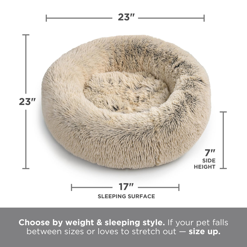 Small Taupe Dog Bed Y65676