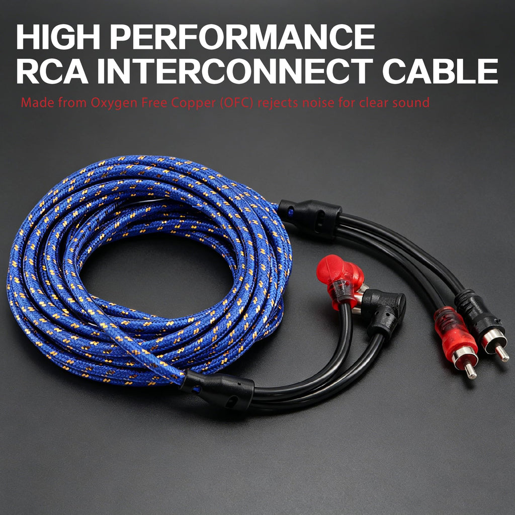 0 Gauge CCA Amplifier Wiring Kit C3476