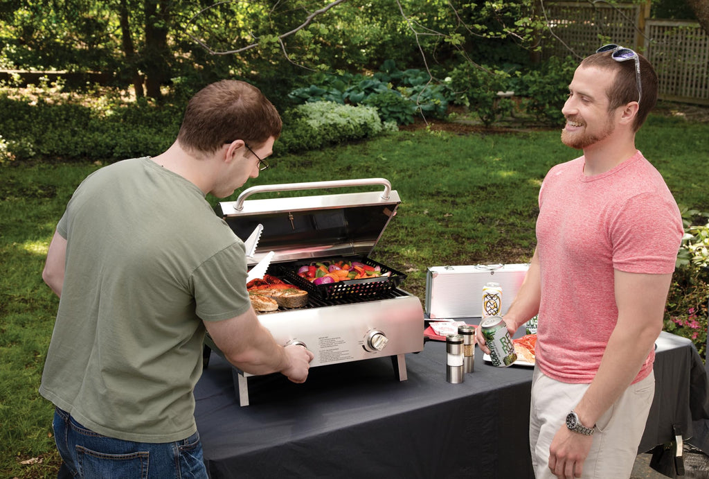 Portable 2-Burner Outdoor Gas Grill E628853