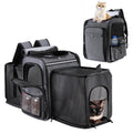 Double Side Expandable Cat Backpack Carrier with Breathable Mesh D5566