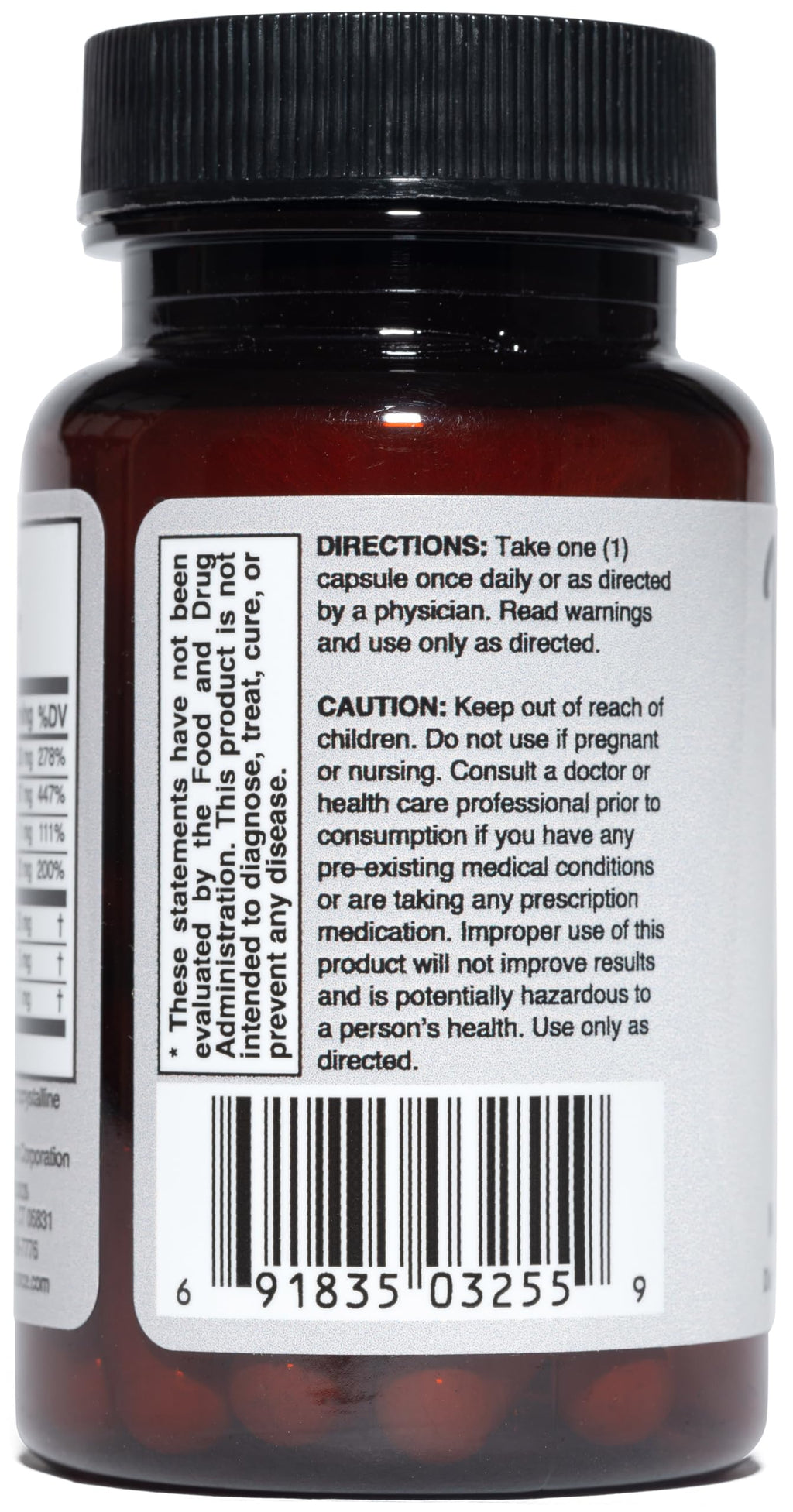 Natural Eye and Vision Support Supplement, Vegan, Gluten-Free B1408