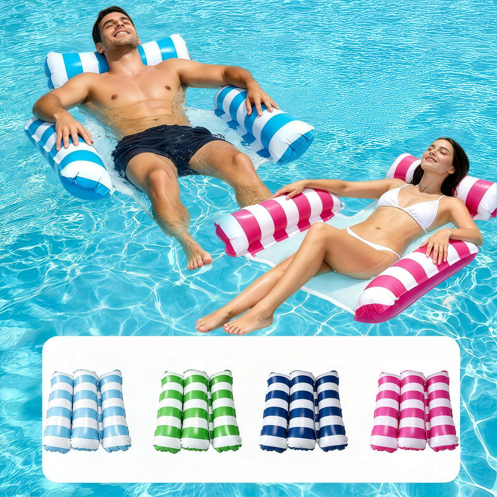 4 Pack Inflatable Pool Float Chair E8892