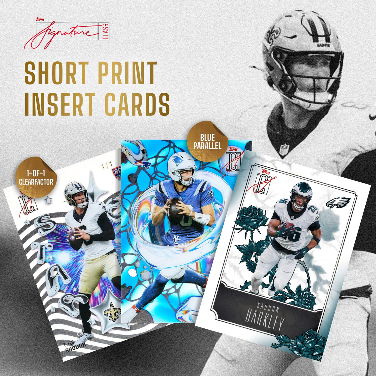 2025 NFL Signature Class Football Mega Box O427499