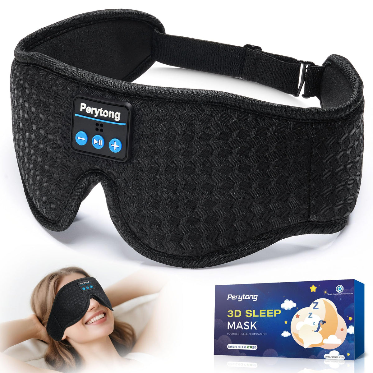 Bluetooth Sleep Mask with Headphones N83844